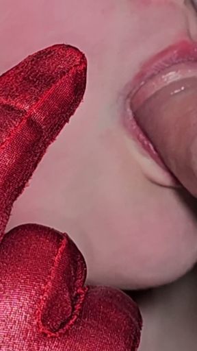 queen blowjob (fat dick)   Clip 1
