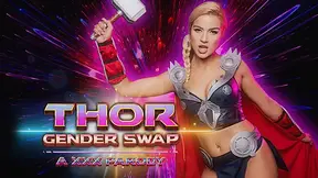 Cherry Kiss in Thor A XXX Parody Gender Swap - VRCosplayX