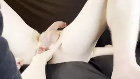 Massaging His Prostate Until He Cums All Over Himself