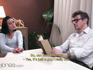 Tiny student thinks her teacher is cute - Dane Jones
