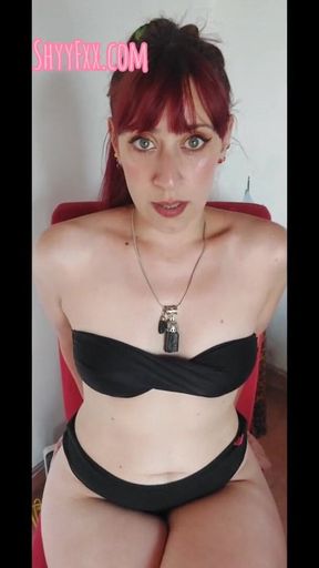 Shyyfxx Your Hot Stepsister-in-law Humiliates You and Cuts You "quickly Your Stepbrother Is Coming!" Rolepla