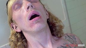 Ginger Cock on The Toilet