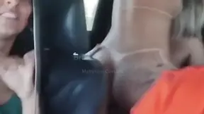 Hot wife takes massive tool in car while ex films everything