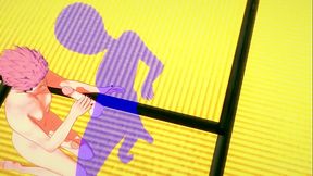 Jujutsu Kaisen Yaoi - Yuji jerkoff  - Sissy crossdress Japanese Asian Manga Anime Film  Game Porn Gay