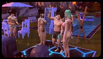 Stepmom Pool Party Adventure - Hentai Fun! Must watch