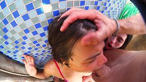 tropical wet threesome with kinky mary