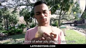 Straight Latin Twink Cash To Fuck Gay Guy From Street POV - Gabriel'Leonardo
