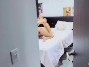 VEN Y DISFRUTA! De voyeurista con mis Rommies, delicioso ver cómo se comen el coño