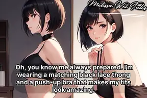 Dripping wet wife talks dirty while fingering herself