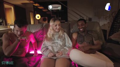French Teen Destroyed By BBC And White Cock First DP Anal