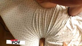 Shimmy Shimmy Girls Ass&#x1F351; on Hard Dick&#x1F32D; in Cowboy Style!