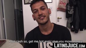 LatinoJuice.com - Cochi - Good looking punk Cochi rides my raw boner while moaning in