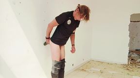 Young Man Sings to Open His Ass