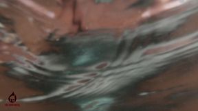 brija monet oils huge ebony tits and swims naked in pool at content house firehousexxx bts
