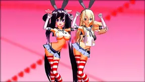 MMD Goddess Moves to Seductive Beats in Steamy 3D Hentai Fantasies
