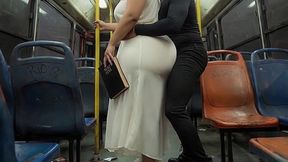 "Religious BBW in Long Dress Gets Ass Teased While Holding Bible"