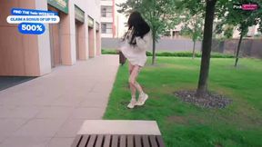 Skinny, crowded cafe masturbation! Shaved pussy, public blowjob. Hottest XXX verified amateurs.