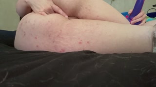 Sexy Nerd can’t stop playing with her holes