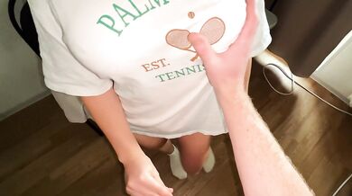 My friend came out of the shower and I wanted to fuck him