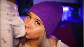 Sexy Colombian blonde wants to eat her '_s cock while you watch