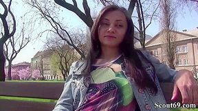 Small Teen 18+ Shrima Bang By Large Jock Stranger