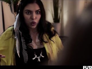 FUTANARI Gender Transformation - mother I'd like to fuck Valentina Nappi Screws Alice Peachy Raw With Her Biggest Cock TRAILER