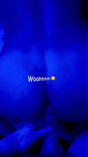 Bareback and doggystyle fun at home with real couple