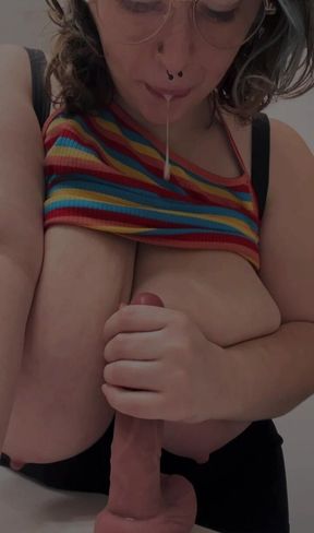 Nerdy Bimbo Sloppy JOI