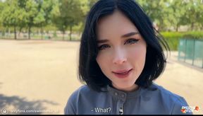 Tasting Her  Croissant Turns Into a Wild Fuck in Paris