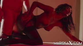 MARISKAX - Ebony hottie Asia Rae gets intimate with Marc