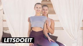 Teen Girls Stella and Mia Savor Each Other′s Touch For Pleasure - LETSDOEIT