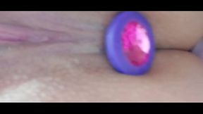 MASTURBA&Ccedil_&Atilde_O EM CASA COM MEU PULG ANAL
