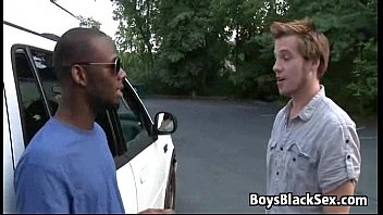 Blacks On Boys -Interracial Bareabck Hardcore Fuck Video 21