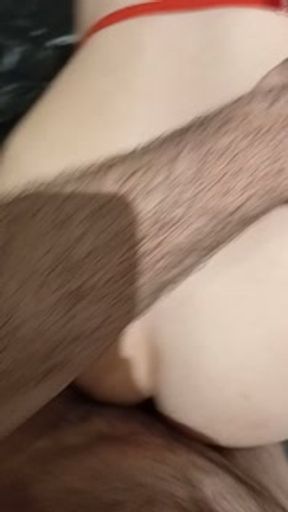 Wife Tied, Anally Used And Ready  To Swallow