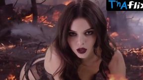 Kendall Jenner Seductive Undies Moment for Love Advent Calendar