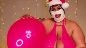 BBW Holiday Hump And Sit To Pop Multiple Balloons