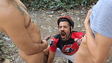EXPLORANDO AS TRILHAS DA CICLOVIA.