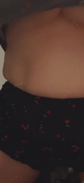 POV Your GF Shows You Her Tits