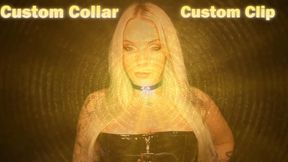 Custom Collar & Custom Clip!