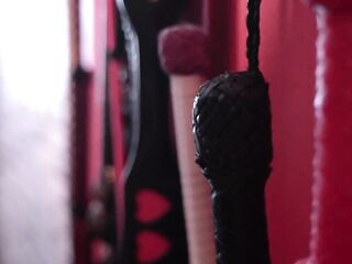 Dominatrix Nika whipped her naughty slave. bdsm
