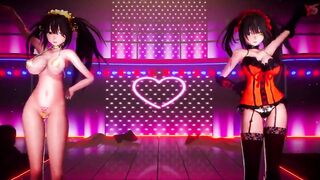 【MMD R-19 year old SEX DANCE】PERVERSE HOTTIE BOOTY SWEET EXTREME SATISFACTION DELICIOUS BOOTY ハードセックス [MMD]