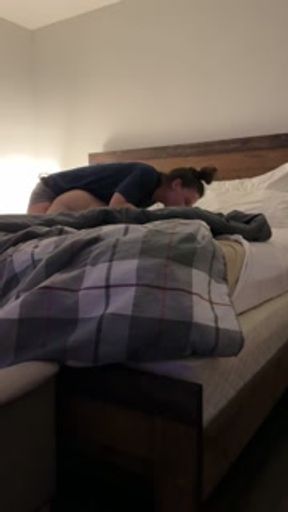 That strap on doggy gets her LOUD / Only Fans @maryandmeg