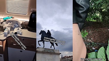 Littleangel84 - S05E01 - Vol hard à Lyon, sodomisée en public