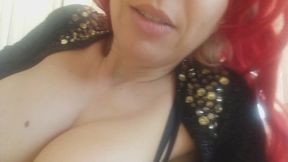 beautiful and vulgar, my m. belches and touches her breast