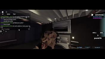 ROBLOX - FOLLANDO A PUTA EN CELO Y LLEGA SU AMIGA MORENITA POR VERGA