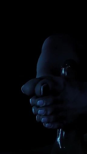 Nurse Maple’s Midnight Session Shoe-job & Red Nylon Foot-job