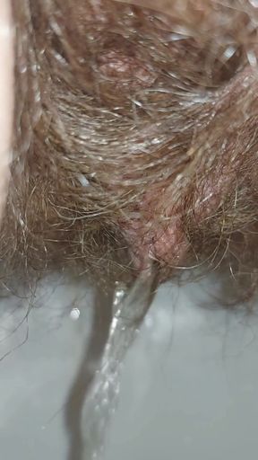 I'm Taking Close-ups of Myself Peeing in the Toilet