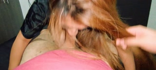 I find out my roommate is a porn actress and I fuck her to keep it a secret - Oral and cum in mouth