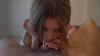 Facefuck &amp_ Facial at home with Molly Little