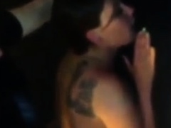 Slutty girl from the pub filmed and fucked by strangers
